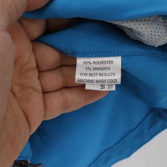 Peter millar jacket men XL wind repellent full zip blue stretch golf performance - Picture 8 of 16